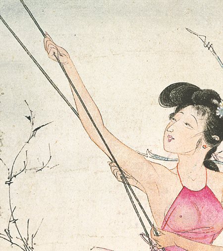 三穗县-胡也佛的仕女画和最知名的金瓶梅秘戏图